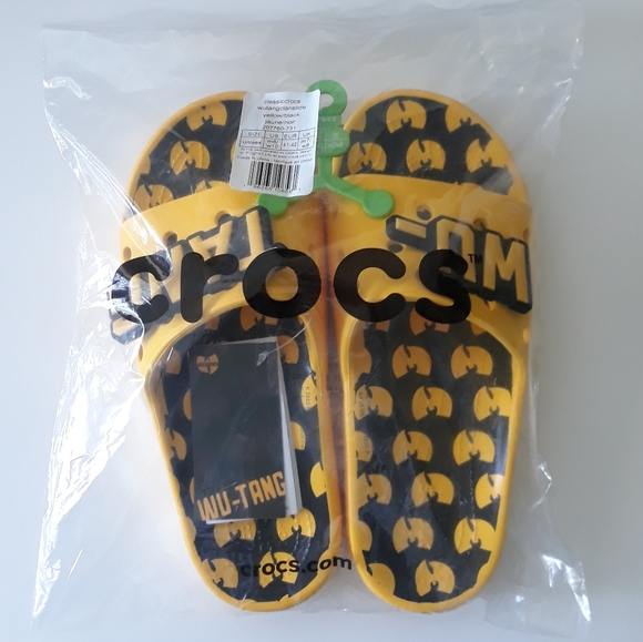 (New) Wu-Tang Clan Crocs Slides (M8/W10) - Picture 2 of 10